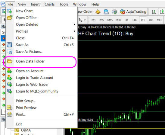 AnalysisForex MTExpert - Open Data Folder AnalysisForex MTExpert - Open Data Folder
